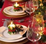 Tips para decorar la mesa en Navidad